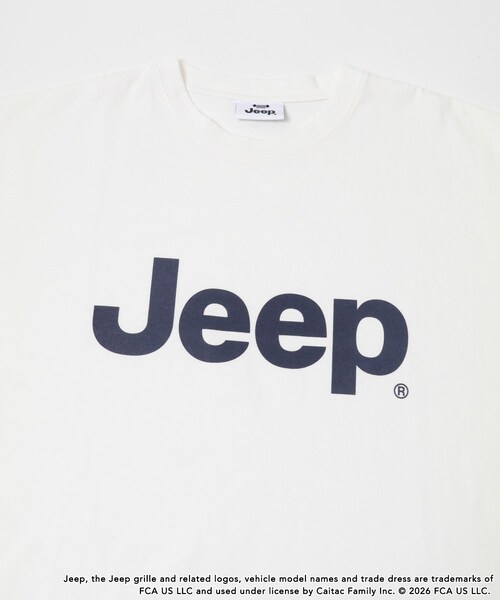 URBAN RESEARCH Sonny Label（アーバンリサーチサニーレーベル）の「JEEP ロゴショートスリーブTシャツ（Tシャツ/カットソー・メンズ・オフ/チャコール/レッド・M/L）」の13枚目の写真