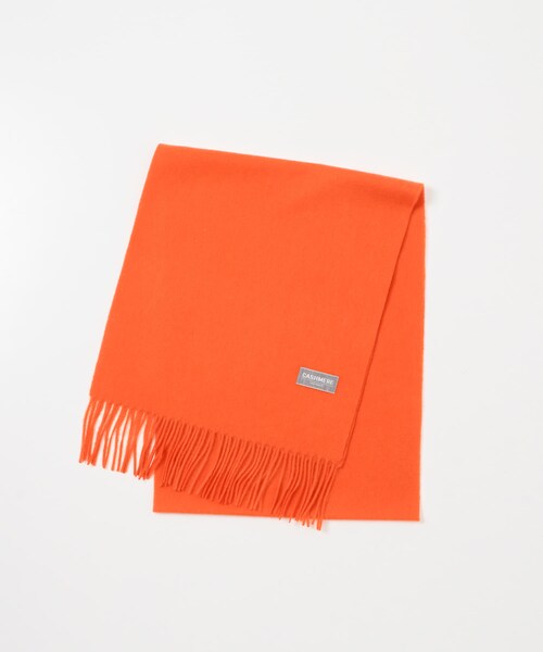 URBAN RESEARCH(アーバンリサーチ)の「ソリッドカシミヤマフラー(マフラー・メンズ・CHARCOAL/ORANGE/RED/BLACK・FREE)」の13枚目の写真