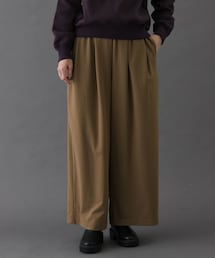 FORK&SPOON | FORK&SPOON　ウールライクツータックワイドパンツ(その他パンツ)