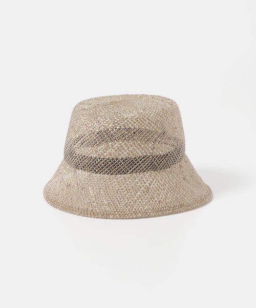 URBAN RESEARCH DOORS（アーバンリサーチドアーズ）の「『WEB限定』La Maison de Lyllis　ポット（ハット・レディース・SMOKEBROWN/NATURAL・57）」の4枚目の写真