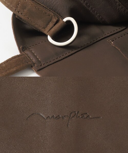URBAN RESEARCH(アーバンリサーチ)の「Morphee 2WAY SMALL TOTE(ショルダーバッグ・メンズ・COFFEE BR・SS)」の8枚目の写真