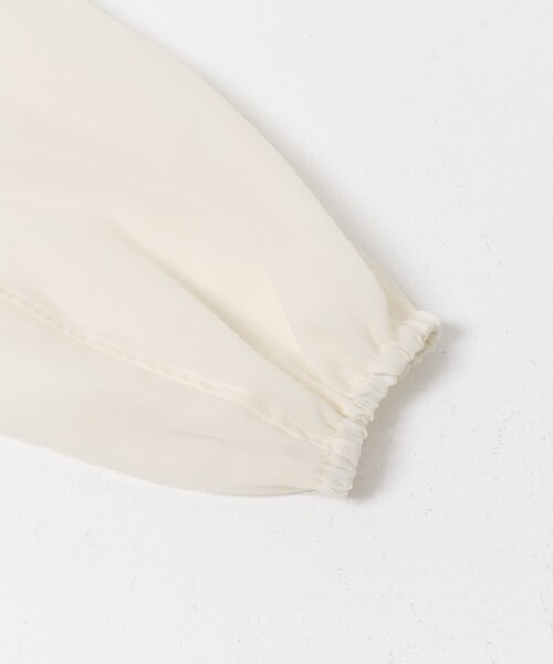 ITEMS URBANRESEARCH(アイテムズ アーバンリサーチ)の「シアースタンドブルゾン(ブルゾン・レディース・MILK/BLU/GRY・Free)」の12枚目の写真