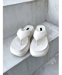 EMODA | ストラップフラットサンダル(サンダル)