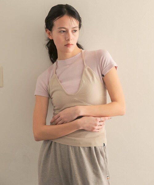 URBAN RESEARCH(アーバンリサーチ)の「Extreme Cashmere plaza(その他トップス・レディース・eggshell/snow/grey/navy/raven/manicure/saffire・-)」の19枚目の写真
