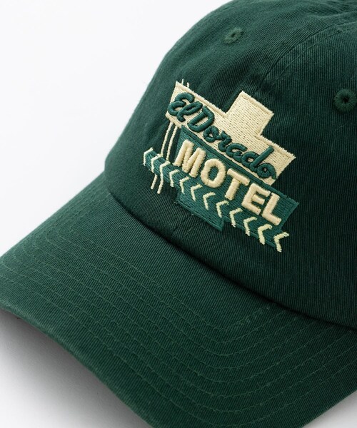 ADAM ET ROPE'(アダムエロペ)の「【AMERICAN NEEDLE】SOUVENIR CAP(キャップ・レディース・キナリ/ダークグリーン/ワイン・F)」の18枚目の写真