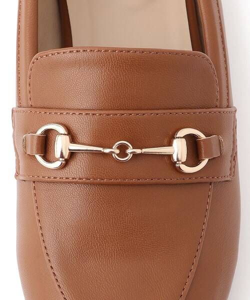 ROPE' PICNIC(ロペピクニック)の「ROPE' PICNIC PASSAGE byHARUTA/ビット付フラットローファー(ローファー・レディース・ブラック/キャメル・23.0/23.5/24.0/24.5)」の18枚目の写真