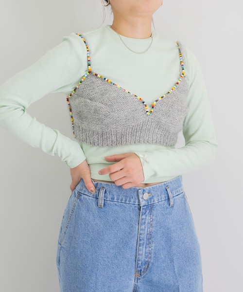 URBAN RESEARCH（アーバンリサーチ）の「mister it.　Anne（その他トップス・レディース・gray・FREE）」の2枚目の写真