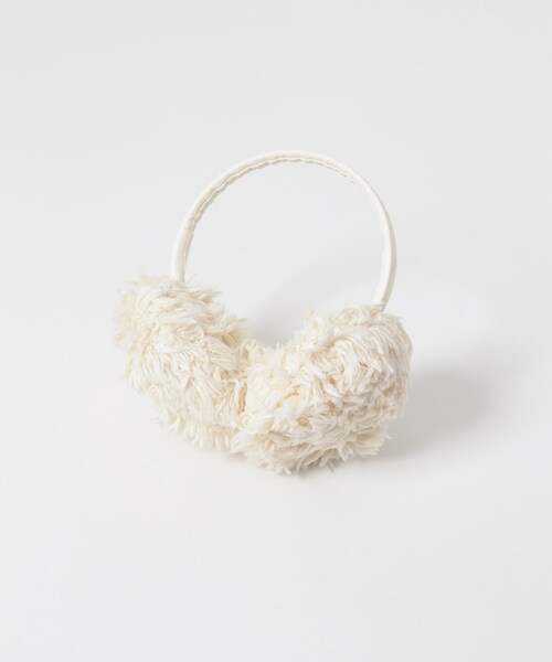 URBAN RESEARCH DOORS(アーバンリサーチドアーズ)の「LY Muffmoff(イヤーマフ・レディース・BURGUNDY/WHITE/PINK・One)」の1枚目の写真