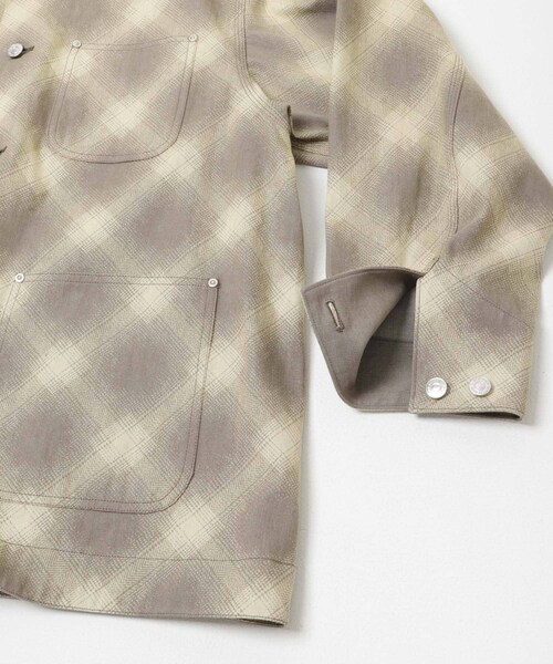 URBAN RESEARCH（アーバンリサーチ）の「SEVEN BY SEVEN　MICHIGAN CHORE COAT（テーラードジャケット・メンズ・020 GRAY・M）」の8枚目の写真