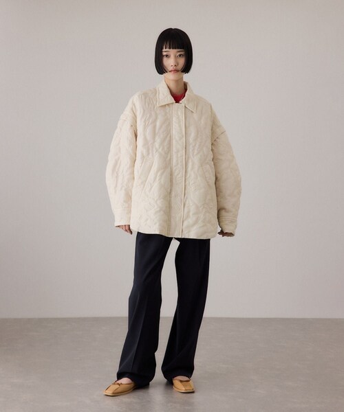 ADAM ET ROPE'（アダムエロペ）の「タックバレエシューズ（バレエシューズ・レディース・ブラック/ブラウン/ベージュ・23.0/23.5/24.0/24.5）」の16枚目の写真