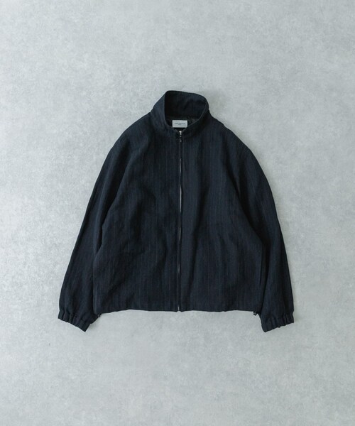 URBAN RESEARCH（アーバンリサーチ）の「new basic Wool/Linen Track Jacket（ブルゾン・メンズ・CHARCOAL/NAVY ST・M/L）」の20枚目の写真
