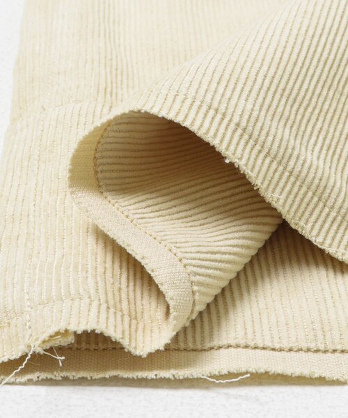 THE GOODLAND MARKET（ザグッドランドマーケット）の「cwtch　CORDUROY WIDE PANTS（その他パンツ・レディース・IVORY/NAVY/BORDEAUX・1/2）」の11枚目の写真