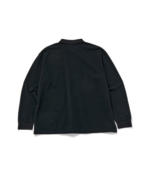 REVERBERATE/リバーバレイト】ZIP LONG SLEEVE POLO 【公式通販】