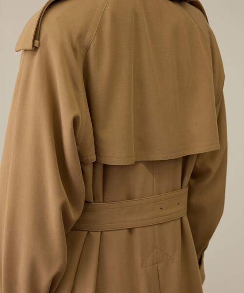 ROPE'(ロペ)の「MANTECO(マンテコ) テンセルウールトレンチコート(トレンチコート・レディース・ベージュ・36/38)」の17枚目の写真