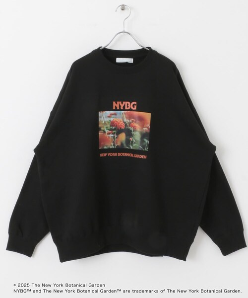 SENSE OF PLACE by URBAN RESEARCH（センスオブプレイスバイアーバンリサーチ）の「NYBG　クルーネックルーズスウェットB（スウェット・メンズ・BLUE/WHITE/BLACK・M/L）」の20枚目の写真