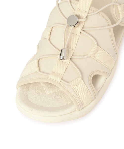 ROPE' PICNIC(ロペピクニック)の「アジャスタースピンドルスニーカーサンダル/リンクコーデ(サンダル・レディース・ブラック/キナリ/ホワイト/ネイビー・L/M/S)」の14枚目の写真