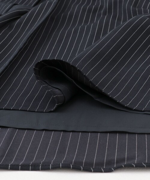 URBAN RESEARCH ROSSO（アーバンリサーチロッソ）の「ストライプロングフレアスカート（スカート・レディース・NAVY・36/38）」の14枚目の写真