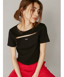 EVRIS | カッティングプリントTEE(Tシャツ/カットソー)