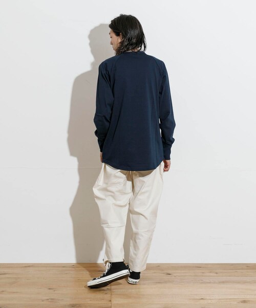 THE GOODLAND MARKET（ザグッドランドマーケット）の「KEIMEN　pants（その他パンツ・メンズ・Khaki/Black/Ivory/Navy/Brown・S/M/L/XL）」の13枚目の写真