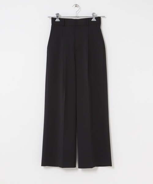 URBAN RESEARCH ROSSO（アーバンリサーチロッソ）の「防シワハイウエストワイドスラックス（その他パンツ・レディース・BLACK/MOCHA・TALL/34/38/36）」の3枚目の写真