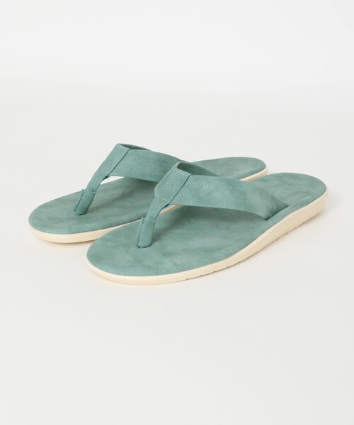 ITEMS URBANRESEARCH（アイテムズ アーバンリサーチ）の「エコレザートングサンダル（サンダル・メンズ・BEG/BLK/GRN/PNK・26.5/27.5）」の21枚目の写真