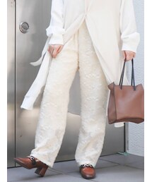 dazzlin | フラッフィフレアパンツ(その他パンツ)