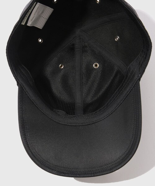 ADAM ET ROPE'（アダムエロペ）の「【SOLARIS&CO./ソラリスアンドコー】NYLON TWILL CURVED VISOR CAP（キャップ・メンズ・ブラック・F）」の8枚目の写真
