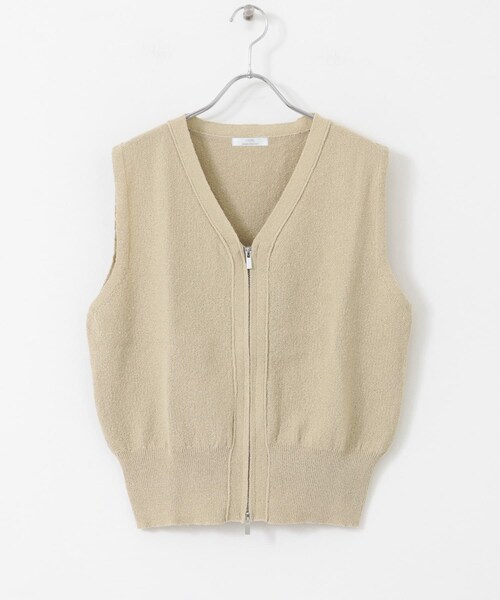 ITEMS URBANRESEARCH（アイテムズ アーバンリサーチ）の「ブークレジップベスト（ベスト・レディース・BEG/NVY/MOC・FREE）」の18枚目の写真