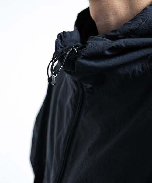 EKAL（エカル）の「『UR TECH』ナイロンタッサーフーディー（テーラードジャケット・メンズ・イエロー/ネイビー/グラファイト/レイクブルー・M/L）」の22枚目の写真