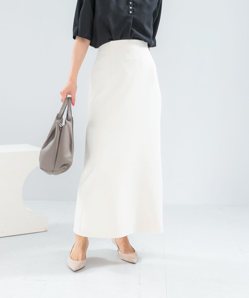 URBAN RESEARCH ROSSO（アーバンリサーチロッソ）の「ウォッシャブル吸水速乾ストレッチ スカート（スカート・レディース・IVORY/BLACK/BROWN・Free）」の6枚目の写真