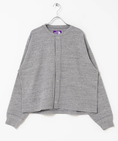 EKAL(エカル)の「THE NORTH FACE PURPLE LABEL Field Snap Cardigan(カーディガン/ボレロ・レディース・CHACOAL/MIX GRAY・S/M)」の2枚目の写真