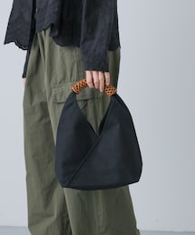 かぐれ | KAMARO’AN　WOVEN TRIANGLE BAG 36(ハンドバッグ)