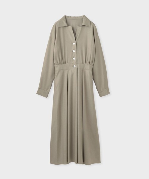 ROPE'（ロペ）の「【Masaco Teranishi（マサコテラニシ）】×moi salon et rope EXCLUSIVE EDITION DRESS（シャツワンピース・レディース・ベージュ・38）」の13枚目の写真