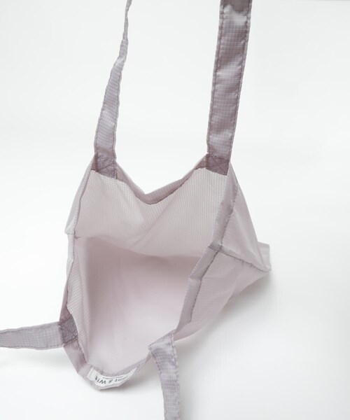 ITEMS URBANRESEARCH（アイテムズ アーバンリサーチ）の「エコバッグ付ミニバッグ（ショルダーバッグ・レディース・PALE BLUE/BLACK/L.BEIGE/PALE PINK・one）」の15枚目の写真