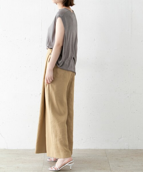 URBAN RESEARCH ROSSO（アーバンリサーチロッソ）の「BEIGE,　SABURI PANTS（その他パンツ・レディース・34GOLD.FU・2/4）」の6枚目の写真