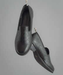 メッシュエンボススリッポンシューズ