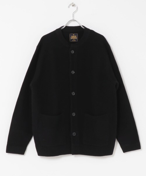 URBAN RESEARCH DOORS(アーバンリサーチドアーズ)の「ハミルトンウールガーターカーディガン(カーディガン/ボレロ・メンズ・GRAY/DARK RED/BLACK・M/L/XL)」の15枚目の写真