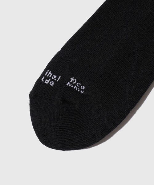 ADAM ET ROPE'(アダムエロペ)の「【BAL/バル】JACQUARD SOLID SOCKS(ソックス/靴下・メンズ・ブラック・F)」の5枚目の写真