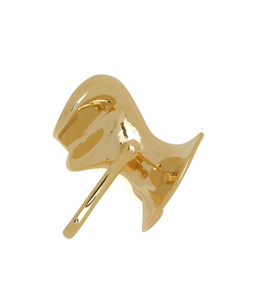 ADAM ET ROPE'(アダムエロペ)の「CORALモチーフヘアカフ(ヘアゴム・レディース・ゴールド/シルバー・F)」の9枚目の写真