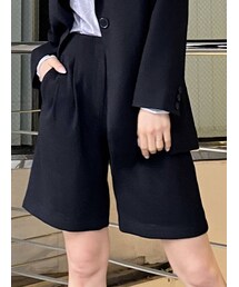 EMODA | ハイウェストハーフパンツ(その他パンツ)