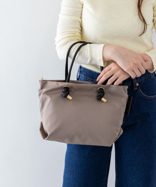 URBAN RESEARCH Sonny Label（アーバンリサーチサニーレーベル）の「VIOLAd’ORO　BIANCA V-2174（ハンドバッグ・レディース・taupe×blk/blk×taupe/pinkbeige・one）」の14枚目の写真