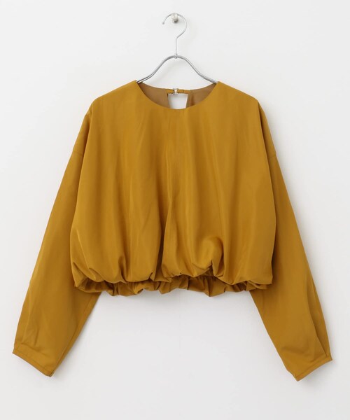 URBAN RESEARCH ROSSO（アーバンリサーチロッソ）の「クロップドバルーンブラウス（シャツ/ブラウス・レディース・ivory/orange/charcoal・FREE）」の21枚目の写真