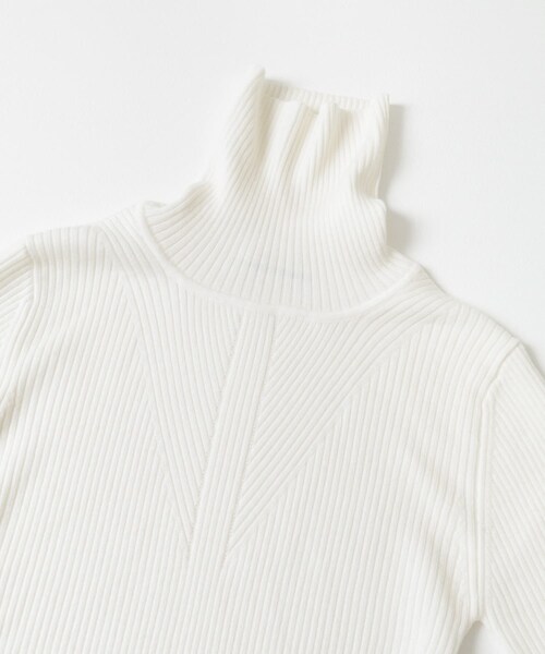 URBAN RESEARCH（アーバンリサーチ）の「NICENICE MOMENT　TURTLE NECK BODY SUIT（ニット/セーター・レディース・BLACK/IVORY・S/M）」の5枚目の写真