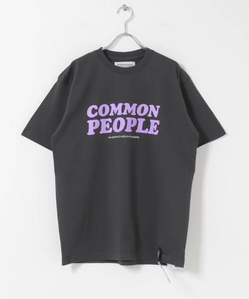 EKAL(エカル)の「mountain research Common People(Tシャツ/カットソー・メンズ・White/Red/Charcoal・M/L/XL)」の9枚目の写真
