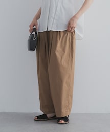 URBAN RESEARCH DOORS | ギャザーボリュームパンツ(その他パンツ)