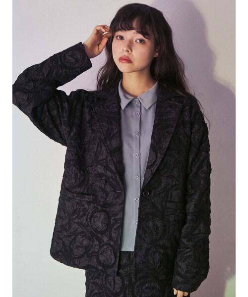 BALMAIN フロック クロップ オーガニック コットン パーカー XS