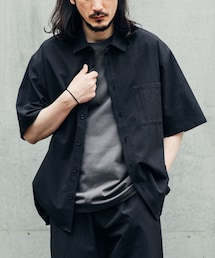 ITEMS URBANRESEARCH | 『接触冷感/速乾/イージーケア』WINDY MESH ショートスリーブ シャツ(シャツ/ブラウス)