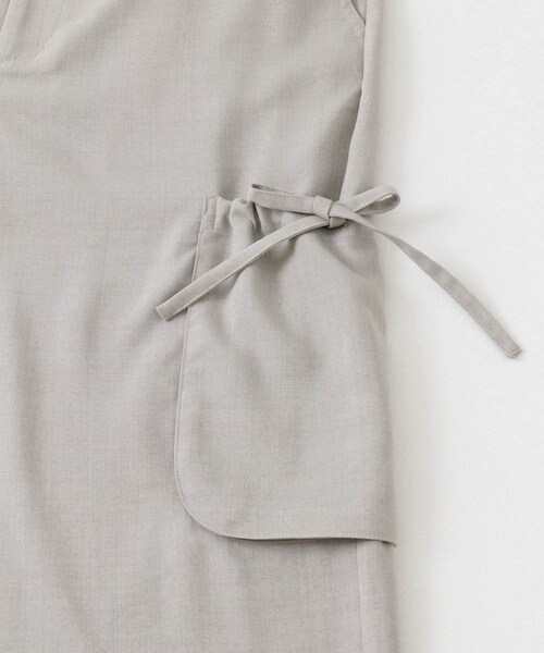 SENSE OF PLACE by URBAN RESEARCH（センスオブプレイスバイアーバンリサーチ）の「『セットアップ対応』 リネンライクサイドポケットワイドパンツ（その他パンツ・メンズ・GREIGE/BLUE・M/L）」の15枚目の写真