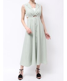 EATME | テーラードカラーカットアウトワンピース(ワンピース)