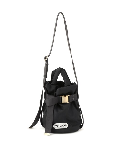 ADAM ET ROPE'(アダムエロペ)の「【OUTDOOR PRODUCTS for SALON】2WAY ベルトトートバッグSS(トートバッグ・レディース・ブラック/ダークブラウン・F)」の12枚目の写真